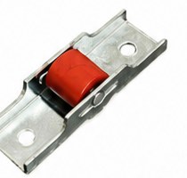 Single Roller — Flat Wheel (Chrome Finish)