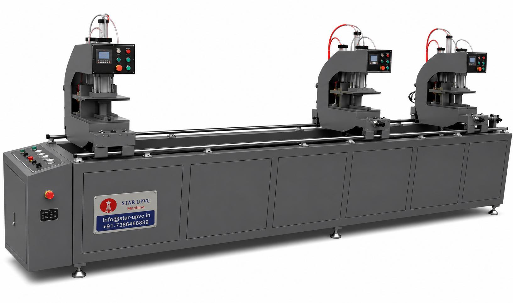 Three Head Welding Machine